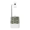 Sistema inteligente de cultivo de plantas de interior GreenBlue, maceta SMART, capacidad 4L, para 12 plantas, LEDs de espectro completo, GB133