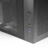 Caja de PC semitorre TACENS Mars Gaming MC-INFINIOLITE, negra, cristal templado, compatible con ATX/Micro-ATX/Mini-ITX, ventilador de 120 mm
