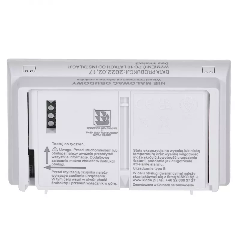 K10LLDCO KIDDE detector de monóxido de carbono y monóxido de carbono