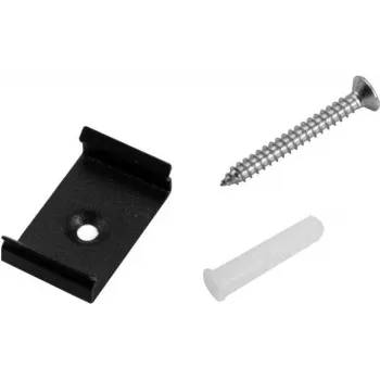 Escuadra de montaje para perfil en U 20 mm EUROLITE 51210972 metal negro
