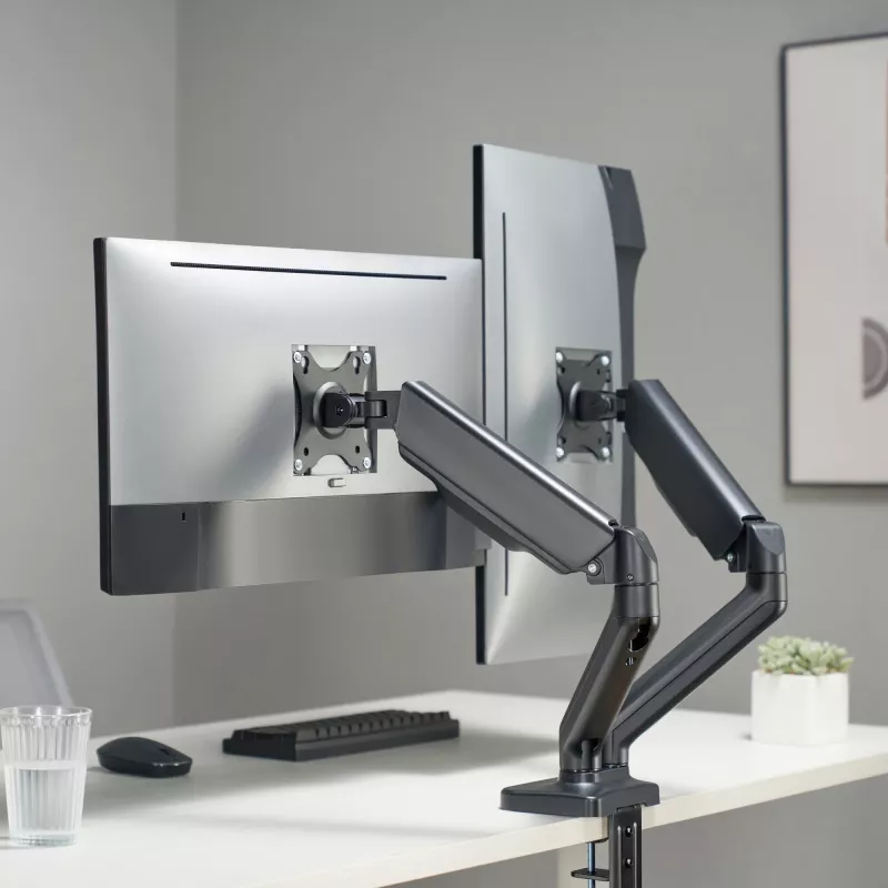 Soporte de sobremesa Sbox LCD-S024-2 (17-32/2x2-9kg/100x100)