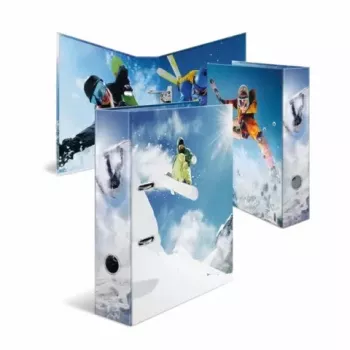 Carpeta decorativa A4 HERMA Winter Sport