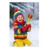 Pala moldeadora de bolas de nieve Jamara Snow Play 2en1 — forma de corazón y estrella, a partir de 3 años, multicolor