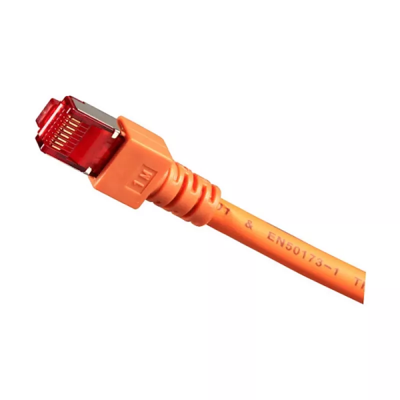EFB-Elektronik Cable de red RJ45 Cat.6 S/FTP LSZH naranja 0,25m Fabricante: EFB Elektronik (K5516.0,25)