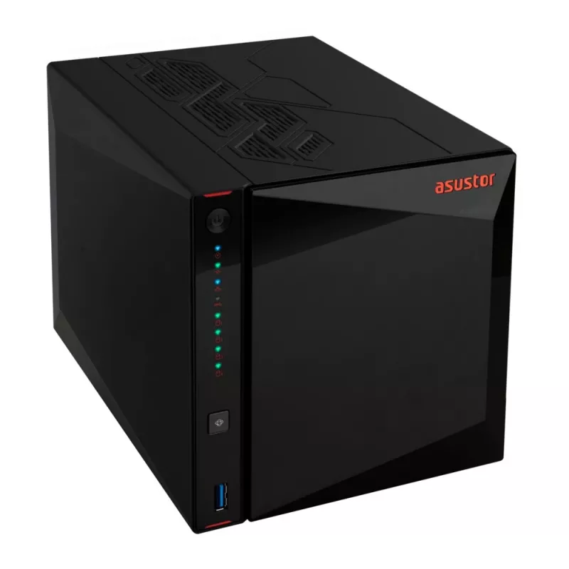 Asustor AS5404T NAS/servidor de almacenamiento Intel® Celeron® N5105 4 GB DDR4 0 TB ADM negro