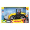 Bulldozer de juguete Lena Truxx 2 caja abierta 04512, vehículo de construcción de plástico, juguete de empuje, tamaño compacto