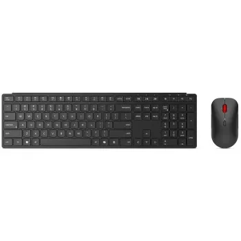 Combo inalámbrico de teclado y ratón Lenovo 6000 – conectividad multimodo, distribución nórdica