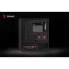 Caja de PC SAVIO Noctis Flow — Cube Mini-ITX/Micro-ATX/ATX, 3x120mm frontal, 1x120mm trasero, 2 bahías de 3,5 pulgadas + 3 de 2,5 pulgadas, cristal templado