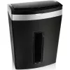 Destructora de documentos Peach PS600-10 Triturado microcorte 63 dB Negro, Plata