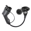 Adaptador de carga para coche Extralink BS-EVSC004 a BS-EVP001-L32A 240V negro