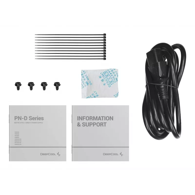 DeepCool PN750D fuente de alimentación 750 W 20+4 Pin ATX ATX negro