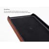 Funda trasera con compartimento para tarjetas VixFox para Samsung S9 — marrón caramelo, cubierta trasera con compartimento para tarjetas