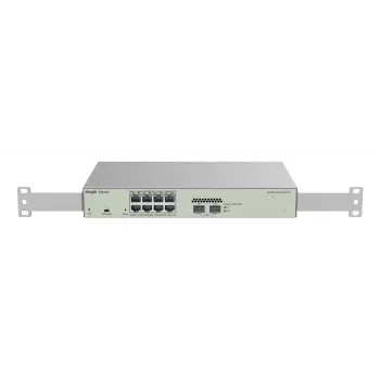 Ruijie Networks RG-NBS3100-8GT2SFP-P-V2 Switch de red Gestionado L2 Gigabit Ethernet (10/100/1000) Power over Ethernet (PoE) Metálico