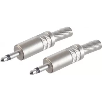Conector de cable ShiverPeaks BS51100-M2 3,5 mm acero inoxidable macho