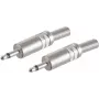 Conector de cable ShiverPeaks BS51100-M2 3,5 mm acero inoxidable macho