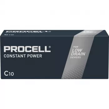 Pila C Duracell Procell MX 1400 (tamaño C), pack de 10