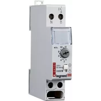 Temporizador de escalera Legrand Rex 800 Plus 04707 ajustable 2–10 min