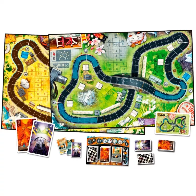 Heat - Wet Asphalt, expansión de juego de mesa