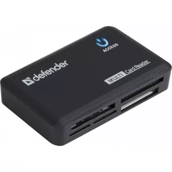 Lector de tarjetas Defender OPTIMUS USB 2.0 universal negro