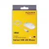 Ratón DeLOCK 12537 USB Type-A óptico 1200 DPI