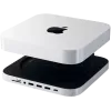 Satechi soporte y hub de aluminio USB Type-C para Apple Mac mini (plata)