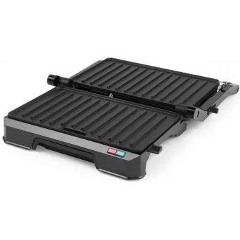 Parrilla de salud eléctrica 2 en 1 Progress EK5854PVDE con placas antiadherentes y temperatura regulable