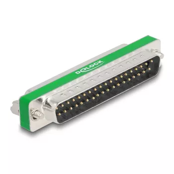 Filtro antiparasitario RF/EMI DeLOCK D-Sub de 37 contactos macho a hembra filtro paso bajo capacitivo