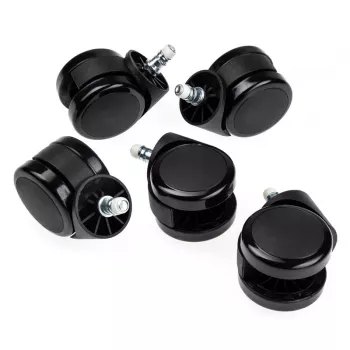 noblechairs ruedas para suelo duro V2 - 60 mm con función de bloqueo automático