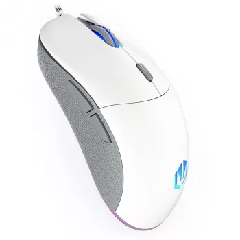 Ratón gaming ENDORFY GEM Plus Onyx Blanco diestro USB Type-C óptico 19000 DPI