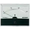 Voltcraft AM-86X65/30V/DC instrumento de montaje AM-86X65/30V/DC 30 V medidor de bobina móvil (AM-86X65/30V/DC)