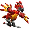 LEGO Fawkes construible – modelo del fénix de Dumbledore 76448, 299 piezas, 160 mm de altura, edad 8+