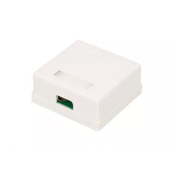 Toma de red de superficie Extralink EX.9649 — 2x RJ45 Cat5e STP