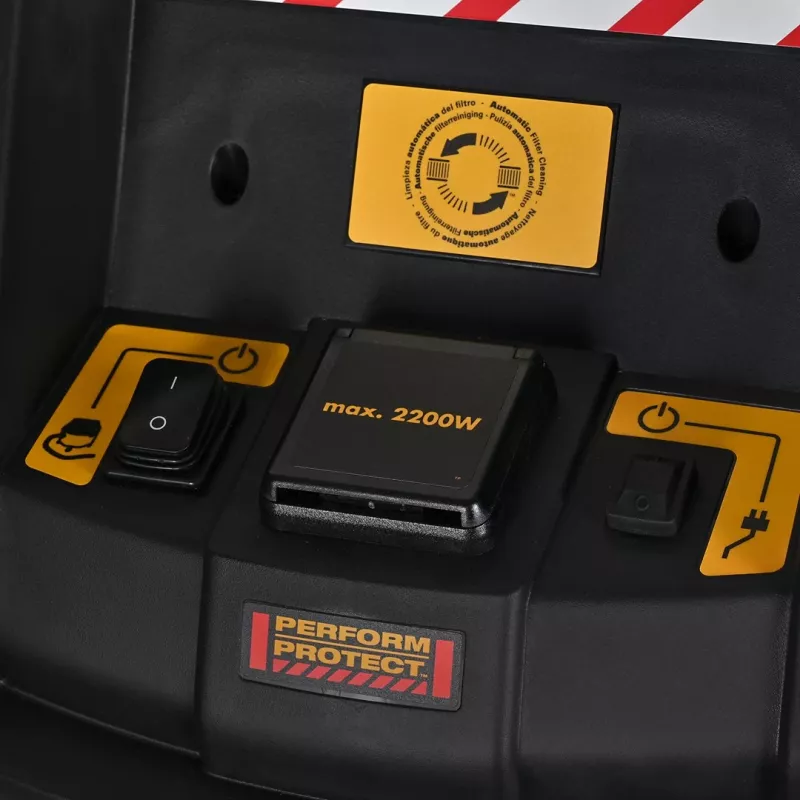 Aspirador DeWALT DWV901L negro, amarillo 30 L 1400 W