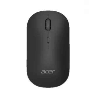 Ratón inalámbrico ambidiestro Acer AMR130 — RF Wireless + Bluetooth, 1600 DPI, 4 botones, negro