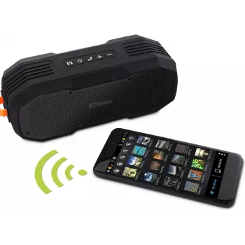 Fantec Novi T30 - 2.0 canales - 10 W - con cable e inalámbrico - Bluetooth/3,5 mm - Bluetooth - A2DP,APT-X,AVRCP,HFP,HSP (1941)