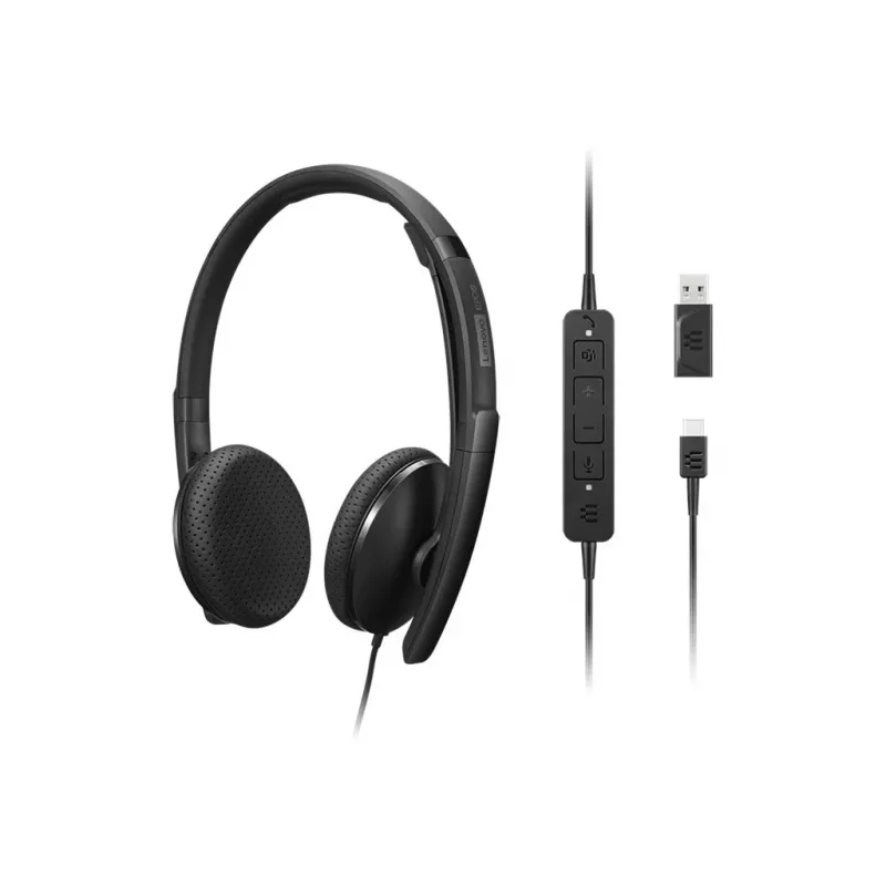 Lenovo 4XD1M45626 Auriculares/Headset con cable diadema USB Type-C negro