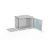 Armario rack ALANTEC 19 pulgadas 9HE 600x450, gris embalaje plano