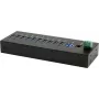 Hub USB Exsys EX-11230HMS 10 puertos USB 3.2 Gen 1 con protección ESD de 15 kV