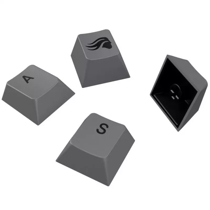 Teclas GLORIOUS GPBT Basics PBT Dye-Sub Armor gris layout ANSI