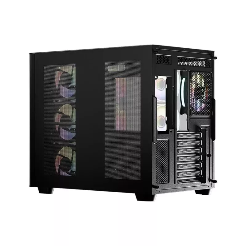 Caja de ordenador LC-Power LC-8001B-ON Midi Tower Negra