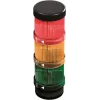 Luminaria LED de sistema Rittal SG 2372.102 — Indicador LED empotrable, colores: verde/rojo/amarillo, 1 ud.