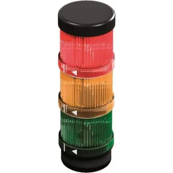 Luminaria LED de sistema Rittal SG 2372.102 — Indicador LED empotrable, colores: verde/rojo/amarillo, 1 ud.