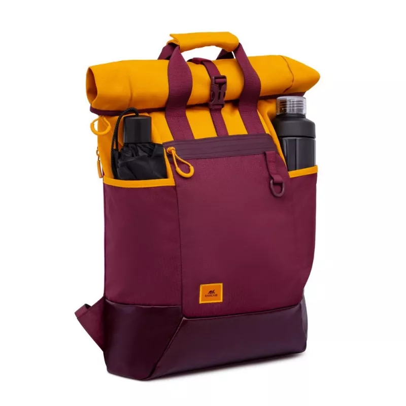 Rivacase Dijon 39,6 cm (15.6) mochila naranja, rojo