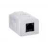 Toma de conexión Lanberg OU5-0001-W RJ-45 blanca
