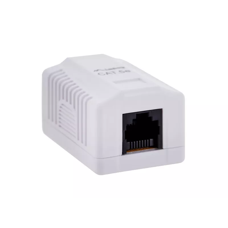 Toma de conexión Lanberg OU5-0001-W RJ-45 blanca