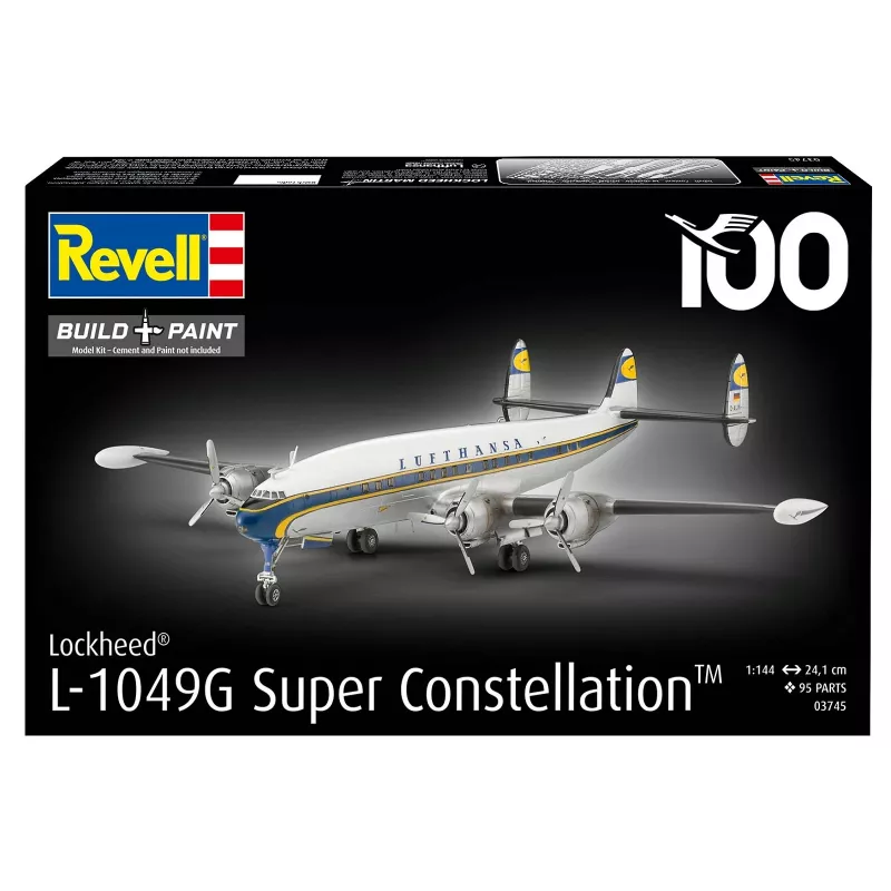 Maqueta de plástico REVELL Lockheed L.1049G Super Constellation Lufthansa