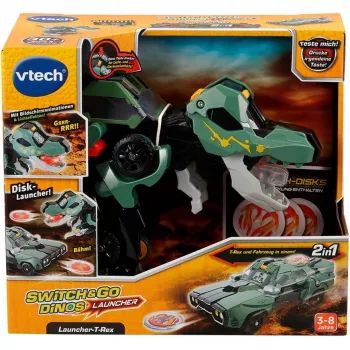 Switch & Go Dinos - Launcher-T-Rex, figura de juego