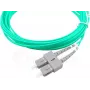 Cable de conexión de fibra óptica CBO BlueOptics SFP3233EU1MK 1 m OM3 SC–ST verde