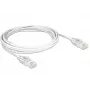 DeLOCK - Cable de conexión - RJ-45 (M) - RJ-45 (M) - 50cm - UTP - CAT 6 - libre de halógenos - blanco (83780)