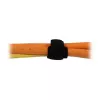 Synergy 21 S215682 - brida con cierre de velcro - nailon - polipropileno (PP) - negro - 15 cm - 20 mm - 1 mm